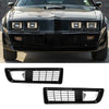 Pontiac Firebird Trans Am Front Nose Bumper Grill Cover Set (1979-1981)