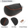 Toyota Corolla Black Brown Faux Leather Gear Shift Knob Cover (2009-2013)