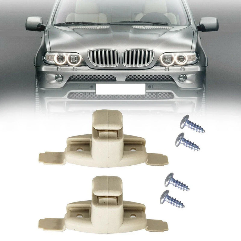 ABS&Metal 2 x Bracket Holder Sun Visor Clips Visor Splint (1999–2006)