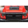 Benz G-Class W463 2 x Carbon Fiber Headlight Eyelid Trim (1998-2018)