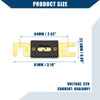 Car, Motorcycle, Boat - Gold Tone, Black 5 x Mini ANL 80A Fuses