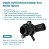 Chevy Aveo Engine Coolant Thermostat Housing (2004-2017)