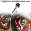 Motorcycle Slider Frame 20mm Aluminum Alloy 1 Pc Silver Tone