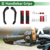 7/8 22mm Motorcycle Hand Grips Aluminum Red, Handlebar End Grips