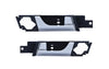 Holden Captiva 2 x Front Left & Right Inner Door Handles Silver (2006-2014)