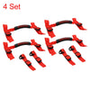 Jeep Wrangler - Red 4 x Set Car Roll Bar Grab Handle (2018-2023)