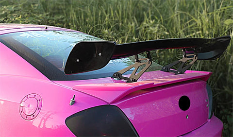 Sedan / Coupe Glossy Black 57'' Universal Rear Trunk Spoiler Wing