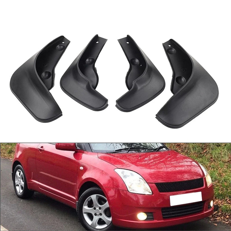Suzuki Swift Hatchback 4x Mud Flaps Splash Guards (2004-2009)