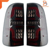 Toyota Hilux Ute Vigo LED Smoke Black Tail Light (2005-2014)