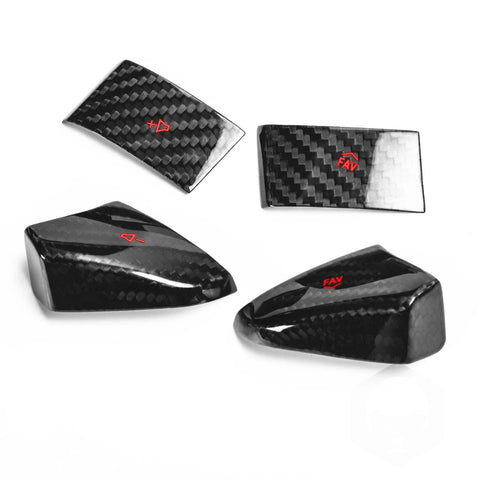 Chevrolet Corvette C8 (2020-2022) Red Steering Wheel Switch Cover