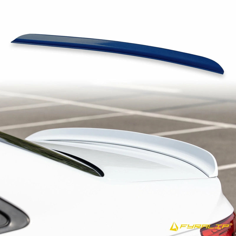 BMW 3er E36 Coupe Blue Boot Lip Spoiler (1992-1998)