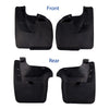 Splash Guard Mud Flap Rubber Set 4 Front Rear Fits Toyota Fortuner SUV 2017-19