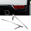 Mazda CX-5 ABS Chrome Rear Bumper Fog Light Lamp Cover Trim (2017-2021)