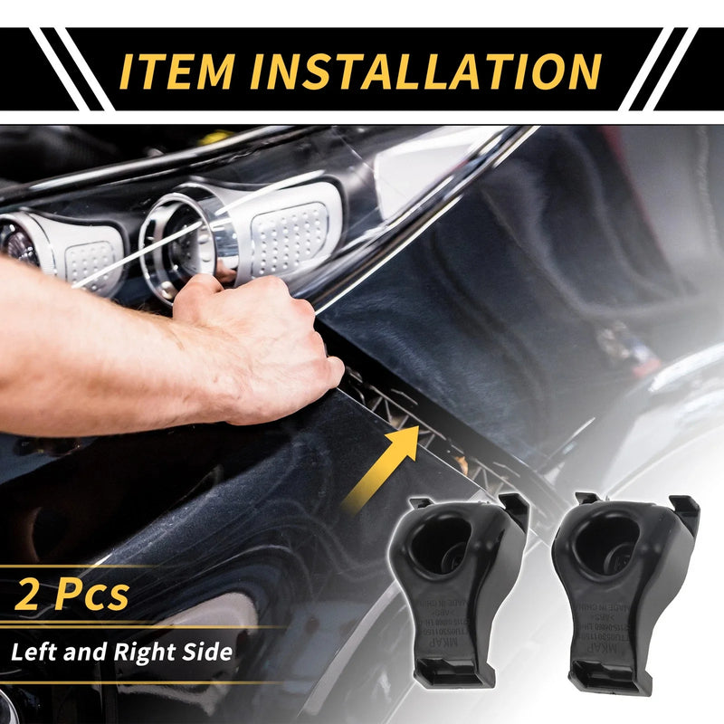 Toyota Tacoma Pair Front Bumper Support Bracket (2005–2015)