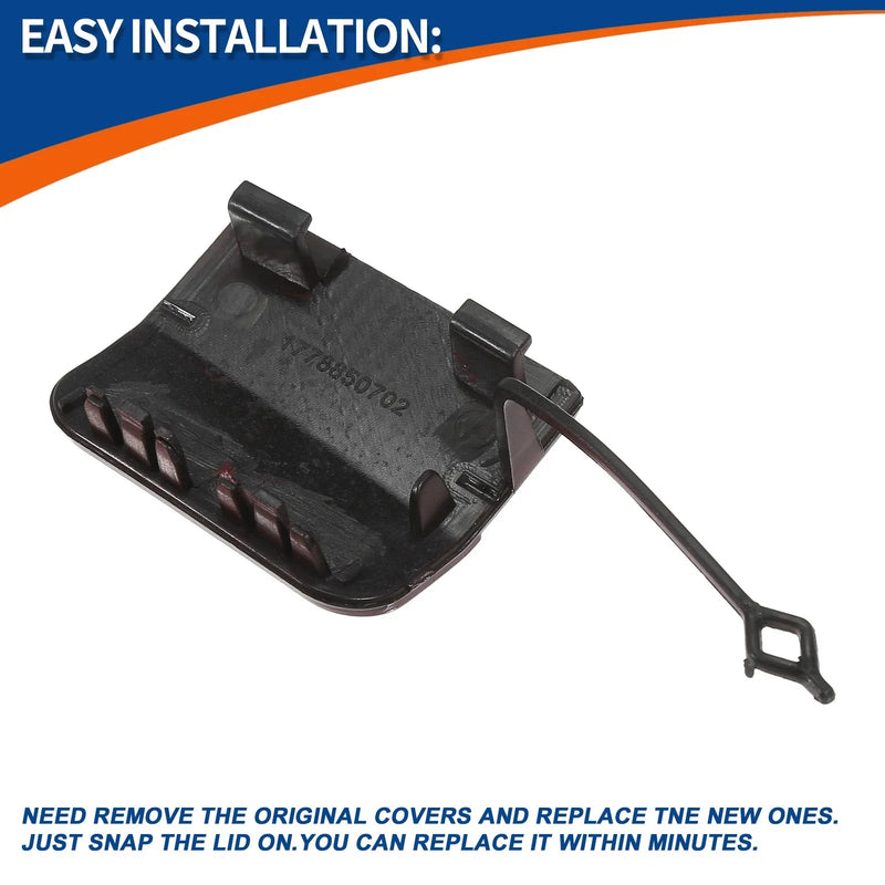 Mercedes-Benz A W177 (2019-2023) - Red Rear Tow Hook Cover
