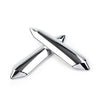 Honda Goldwing GL1800 Chrome Windshield Strut Covers (2018-2023)