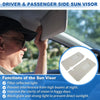Nissan Versa Driver & Passenger Sun Visors (2007-2012)