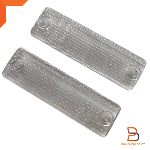 Mazda B-Series Clear Lens Corner Bumper Turn Signal Light Set (85-98)