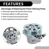 Honda Civic 2006-2011 1.8L Power Steering Pump with Pulley