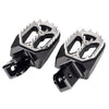 Honda CRF230L (2003-2009) - Black Pedals 2 x Motorcycle Foot Pegs