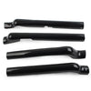 Harley Heritage Softail Classic Black Rear Swingarm Tube Covers (2000-2011)