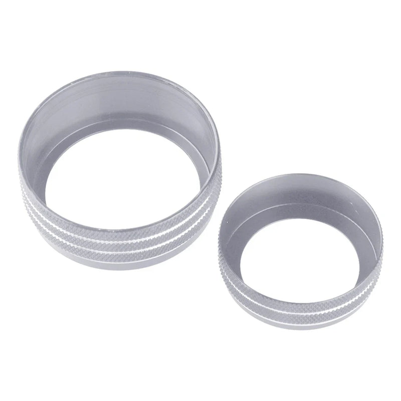 Dodge Durango 3 x AC Radio Switch Trim Ring Knob Covers (2014-2020)