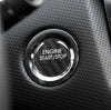 Cadillac XTS CT6 Black Carbon Fiber Engine Start Buttons Cover Cap Trim