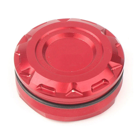 Kawasaki Yamaha Suzuki Honda Red 37MM CNC Rear Brake Fluid Reservoir Guard