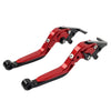 Honda CBR600RR CBR954RR Red Extendable Brake Clutch Levers (2003-2006)