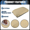 Hyundai Santa Fe 2019-2020 Neoprene Light Brown Armrest Protector Cover