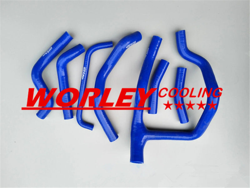 HONDA XRV750 7 x QLD-BLUE Silicone Radiator Hose Kits (1993-2003)