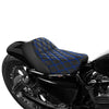Harley Sportster XL883 1200 48 72 Black Driver Solo Seat Cushion (2010-2022)