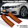 BMW F30 340i Yellow Front Bumper Reflectors (2012-2019)