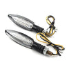 30 x LED 8MM Motorcycle Turn Signal Light Indicators Blinkers Amber Universal