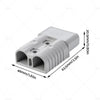 Car Anderson Style Grey Plug 120A Amp Heavy Duty