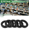 Car Oil Seal / 32x50x10mm / 5 x Seal Ring Rotary Shaft NBR Rubber