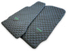 Aston Martin DB9 Black Carpets Leather Floor Mats (2004-2016)