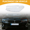 BMW 5 Series 1 Pc Front Left Headlight Lens Cover (2017-2018)