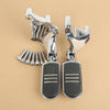 Harley Sportster XL 883 1200 Chrome Passenger Foot Pegs Mount (2014-2022)