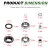 Honda Foreman Rear Diff. Oil Seal & Bearing Kit (2000–2014)