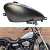 Harley Davidson Dyna (1995-2005) 14L Unpainted Silver Fuel Tank W/ Cap