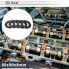 Oil Seal / 50x90x8mm / Seal Ring Rotary Shaft Seal (Nitrile Rubber) 5 Pcs