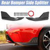 Toyota Corolla Rear Bumper Lip Spoiler Side Splitter (2020-2023)