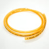 ATV Buggy Dirt Bike Clear Orange 5mm ID Fuel Line Hose 2 Meters