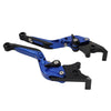 Kawasaki Ninja 650R ER6F ER6N Blue Extendable Brake Clutch Levers (2006-2018)