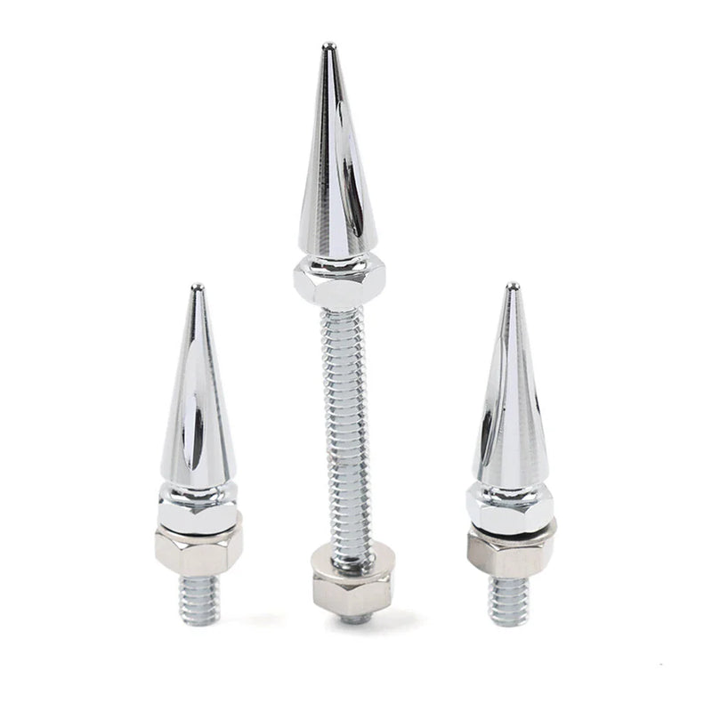 Harley Street Glide Electra Tri Glide Chrome Windshield Spike Bolts (2014+)