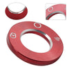 Vespa LX LXV S ET4 GTS GTV Red Ignition Switch Lock Trim Ring Cover (2006-2023)