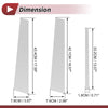 Infiniti G35 4-Door (2007-2015) Silver Tone 6 x Door Pillar Window Trim