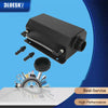 Universal Vehicles 2L Aluminum Black Coolant Radiator Overflow Tank