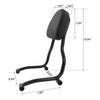 Honda Rebel CMX250 CMX300 CMX500 Sissy Bar Backrest (2017-2025)